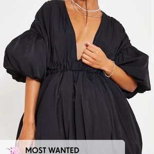 Puffer sleeeve puff ball dress from PLT